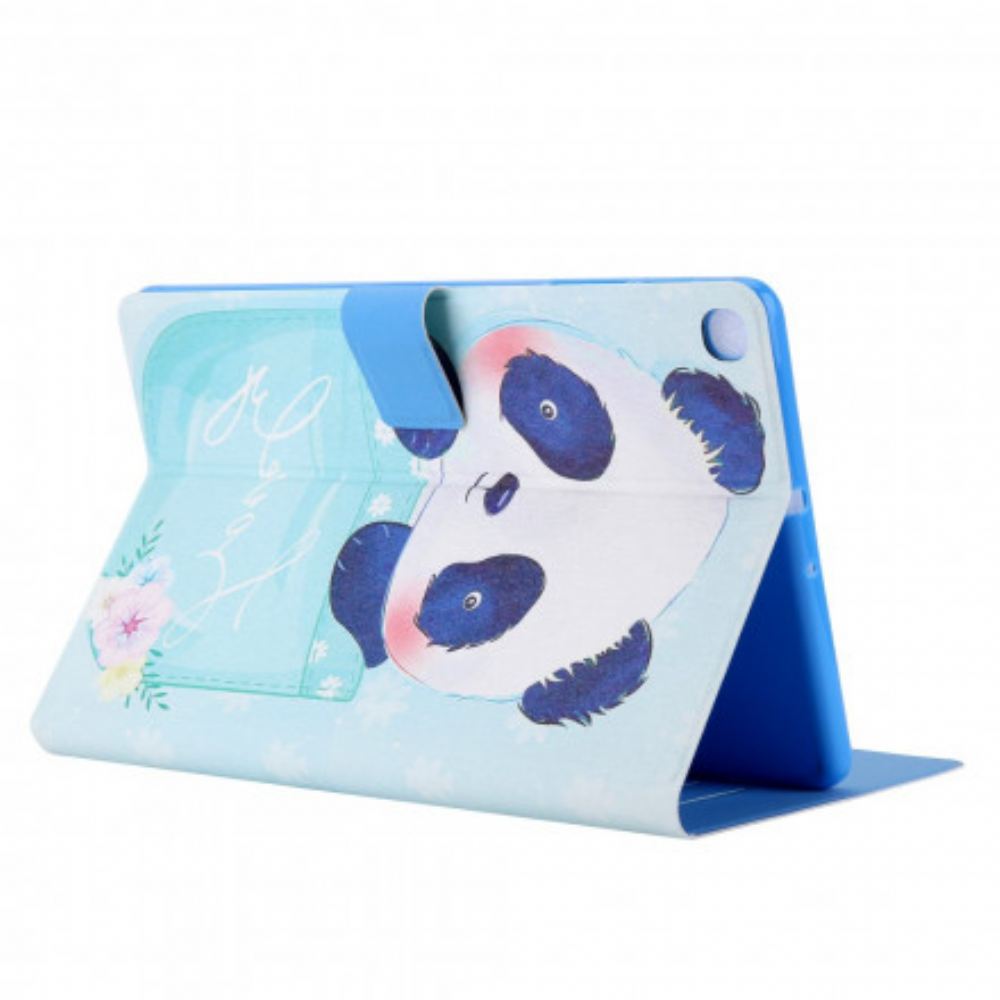 Flipové Pouzdro Na Samsung Galaxy Tab A7 Roztomilá Panda