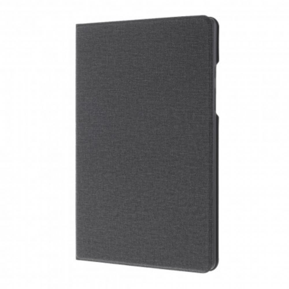 Kožené Pouzdro Folio Na Samsung Galaxy Tab A7 Návrh Látky