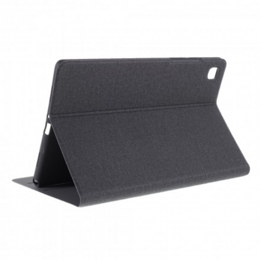 Kožené Pouzdro Folio Na Samsung Galaxy Tab A7 Návrh Látky