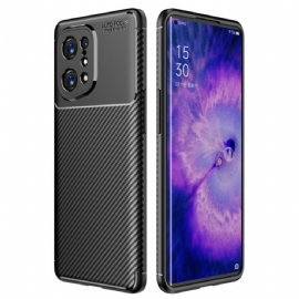 Kryt Na Oppo Find X5 Hadice Z Uhlíkových Vláken