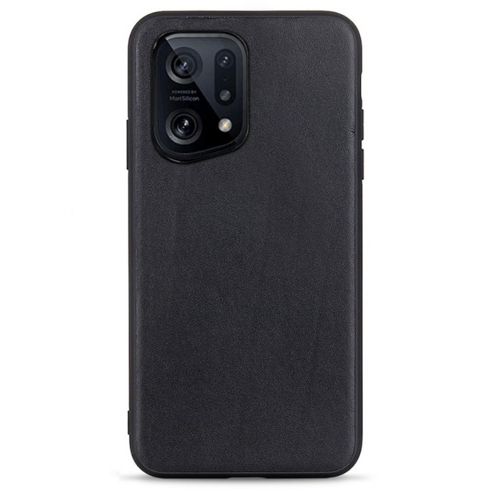 Kryt Na Oppo Find X5 Kůže