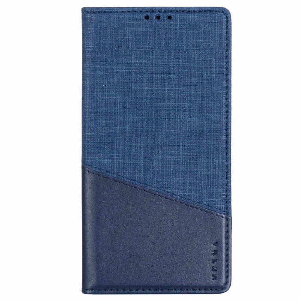 Kožené Pouzdro Folio Realme 12 Plus 5g Blokování Muxma Rfid