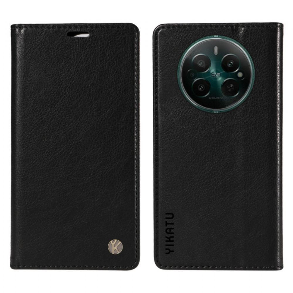 Kožené Pouzdro Realme 12 Plus 5g Kryty Na Mobil Vintage Yikatu