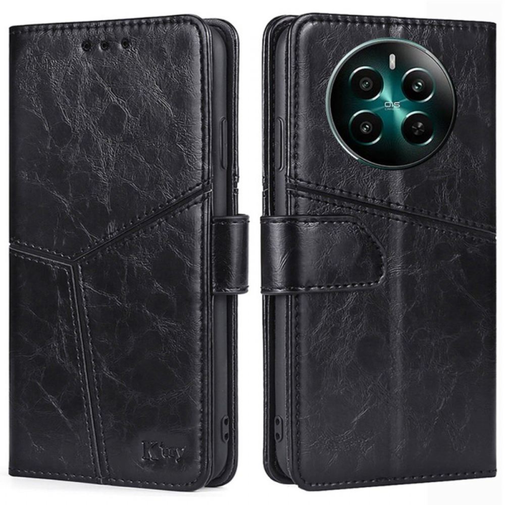 Kožené Pouzdro Realme 12 Plus 5g Vintage Design