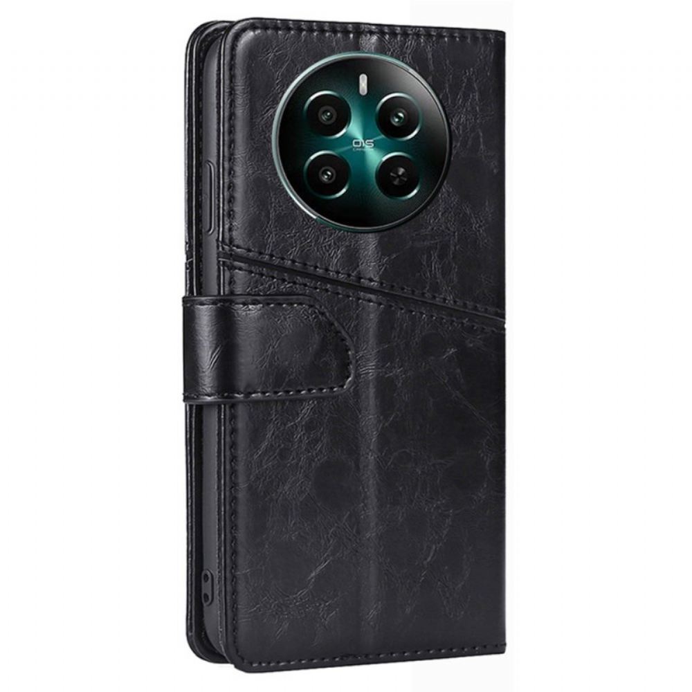 Kožené Pouzdro Realme 12 Plus 5g Vintage Design