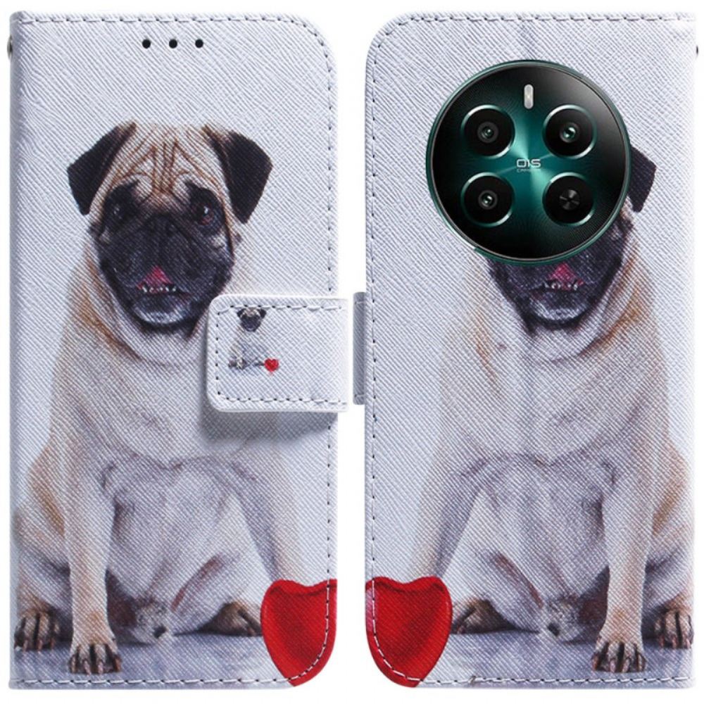 Kožený Kryt Realme 12 Plus 5g Mops Pes
