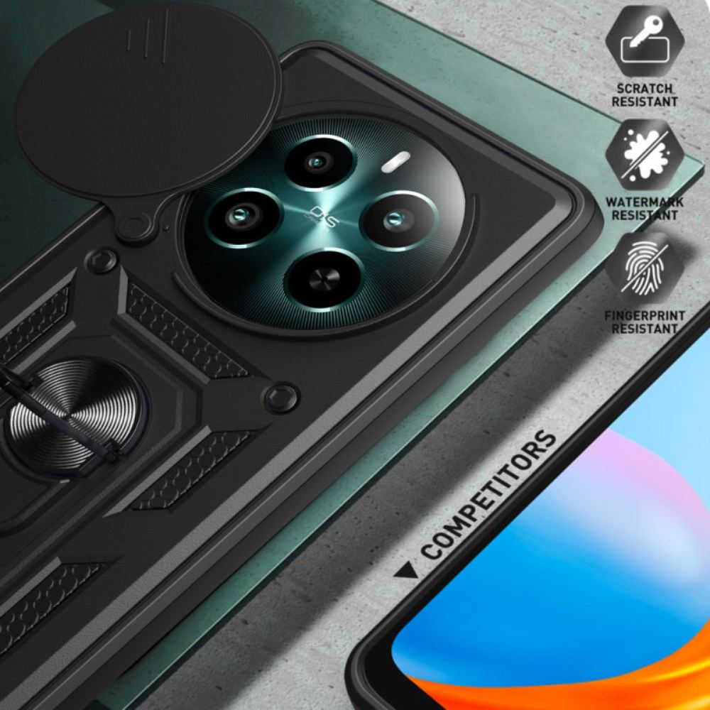 Kryt Realme 12 Plus 5g S Držákem A Posuvným Krytem Objektivu