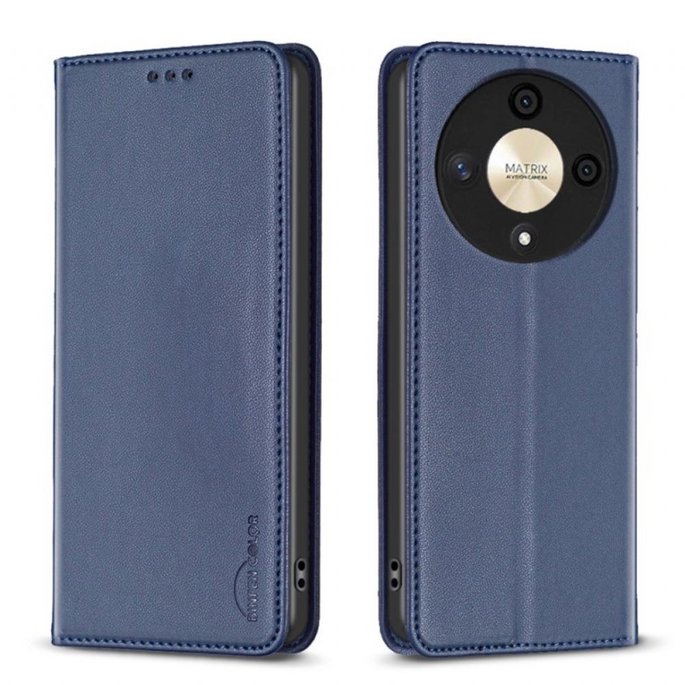 Kožené Pouzdro Folio Honor X9b / Magic 6 Lite Barva Binfen