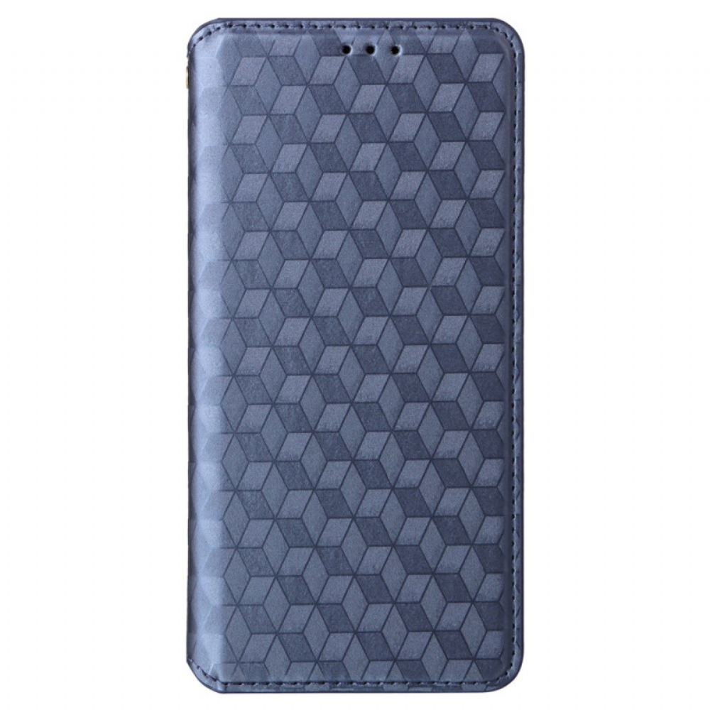 Kožené Pouzdro Folio Na Honor X9b / Magic 6 Lite 3d Diamanty