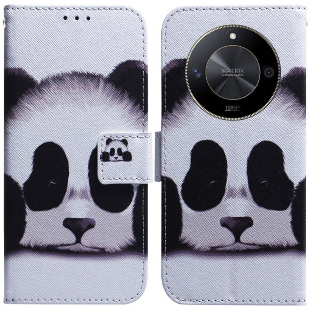 Kožený Kryt Na Honor X9b / Magic 6 Lite Panda
