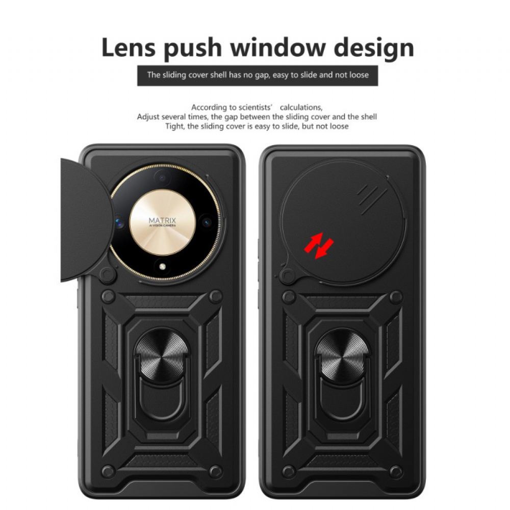 Kryt Honor X9b / Magic 6 Lite Kryty Na Mobil Posuvný Ochranný A Podpůrný Kroužek Objektivu