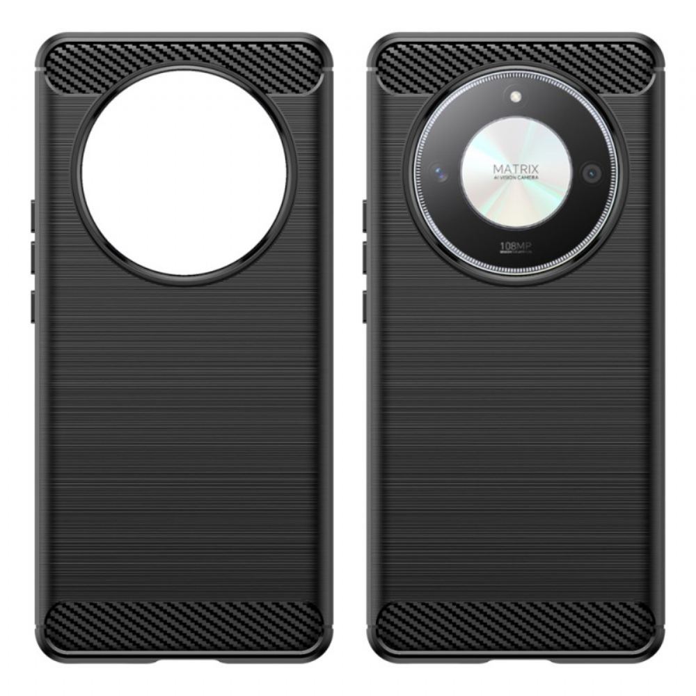 Kryt Honor X9b / Magic 6 Lite Kryty Na Mobil Textura Uhlíkových Vláken