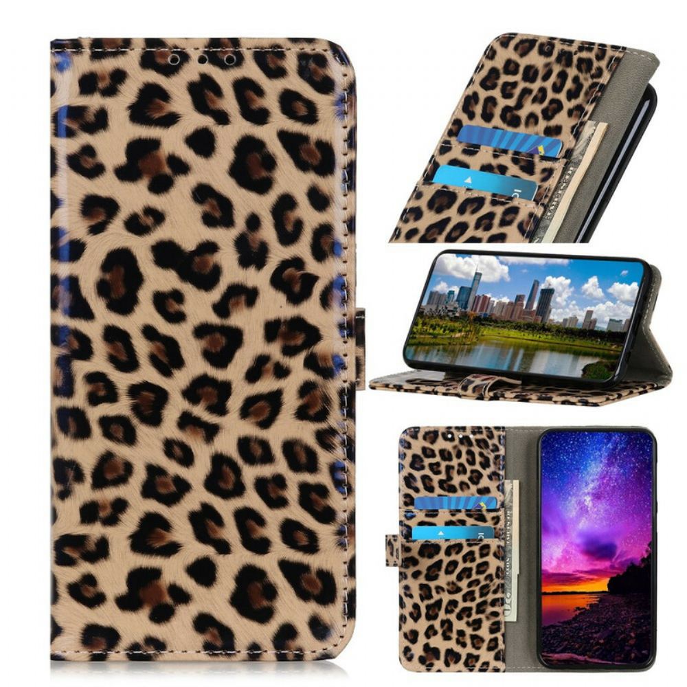 Flipové Pouzdro Na Huawei P Smart 2020 Obyčejný Leopard