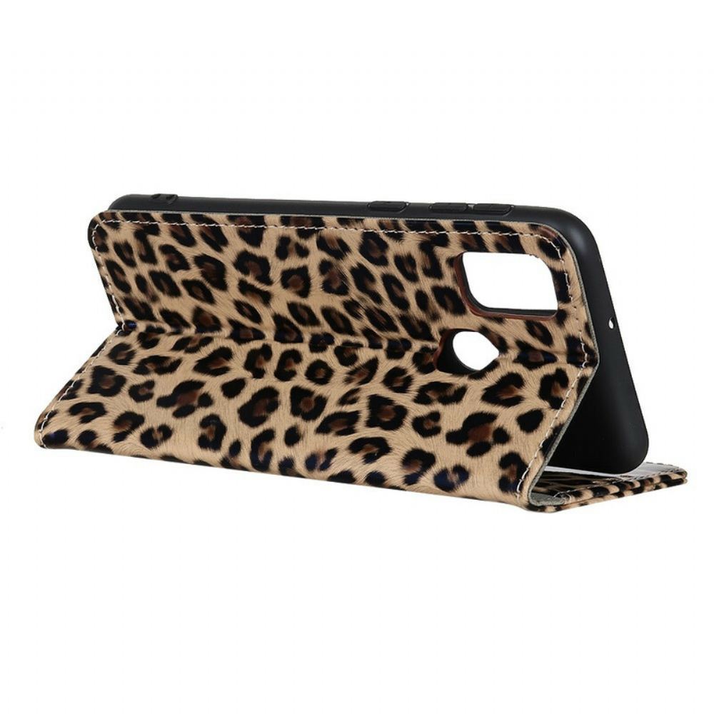 Flipové Pouzdro Na Huawei P Smart 2020 Obyčejný Leopard