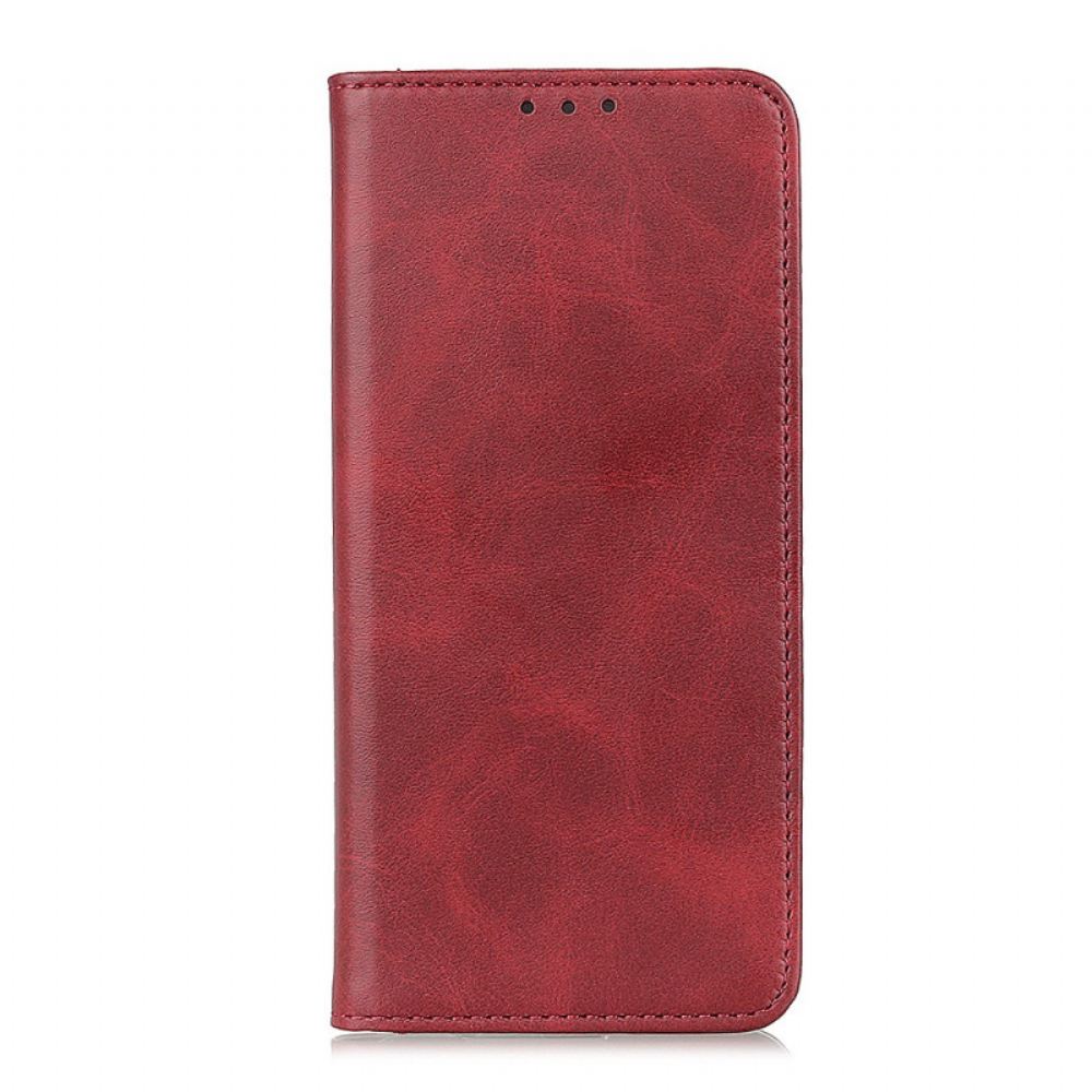 Kryty Na Mobil Na Moto E40 / E30 / E20 Flipové Pouzdro Elegance Štípaná Kůže