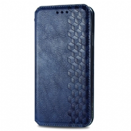 Kožené Pouzdro Folio Xiaomi 14t Vlys S Semišovým Efektem