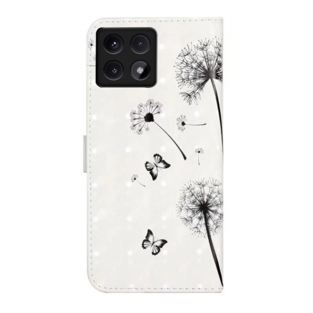 Kožený Kryt Xiaomi 14t Děti A Pampelišky