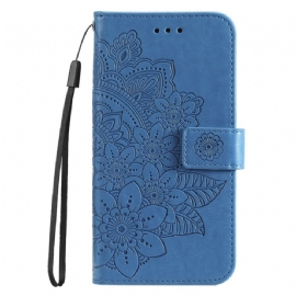 Kožený Kryt Xiaomi 14t Otisk Mandaly