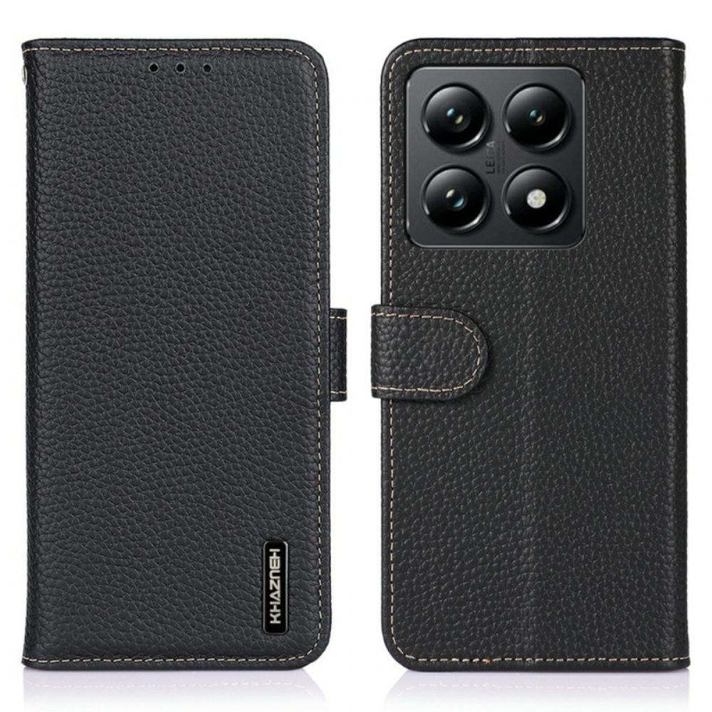 Peněženková Pouzdra Xiaomi 14t Kryty Na Mobil Khazneh Kůže