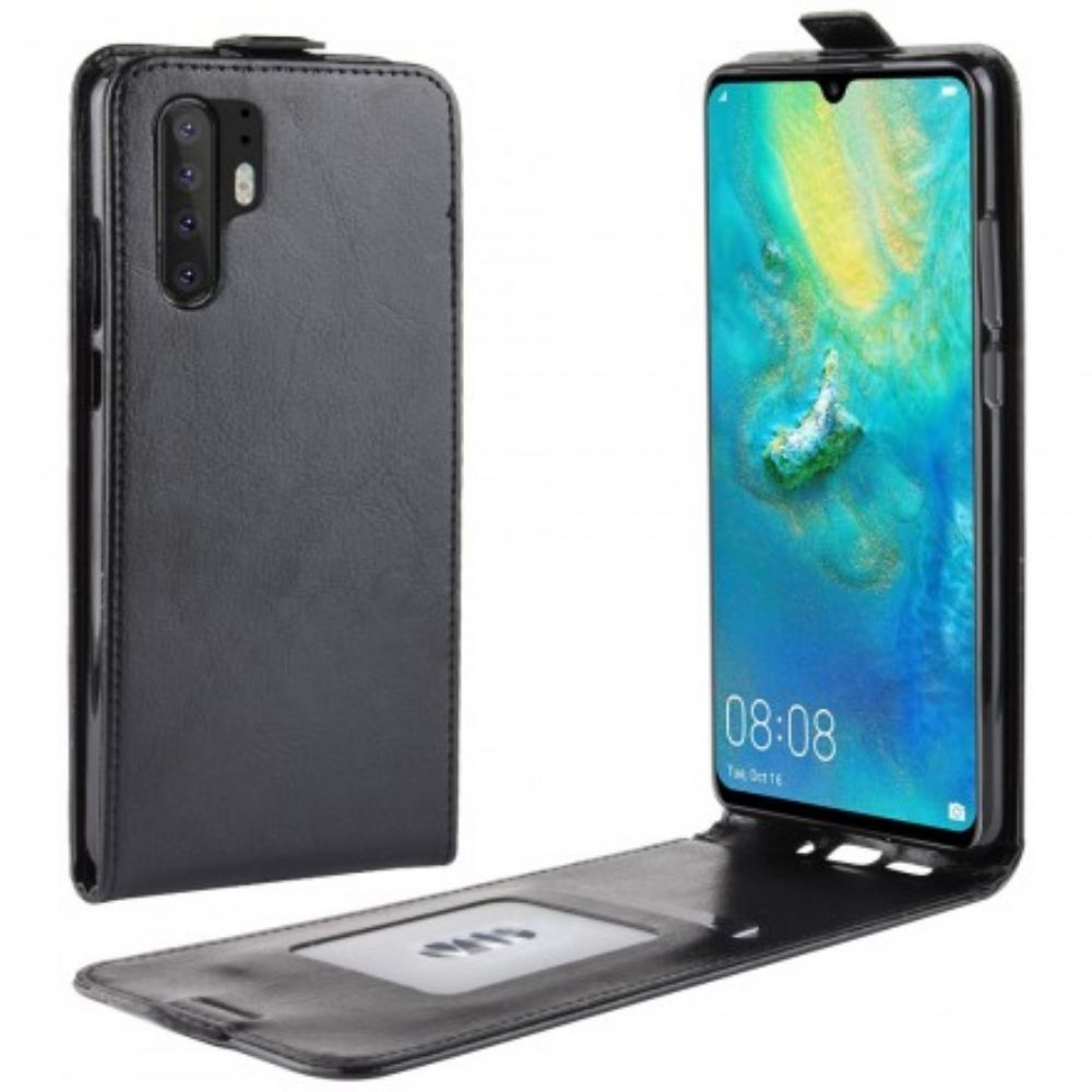 Flipové Pouzdro Na Huawei P30 Pro Kožené Pouzdro Skládací