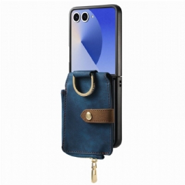 Kryt Na Samsung Galaxy Z Flip 7 Kapsa Na Zip A Držák Na Karty