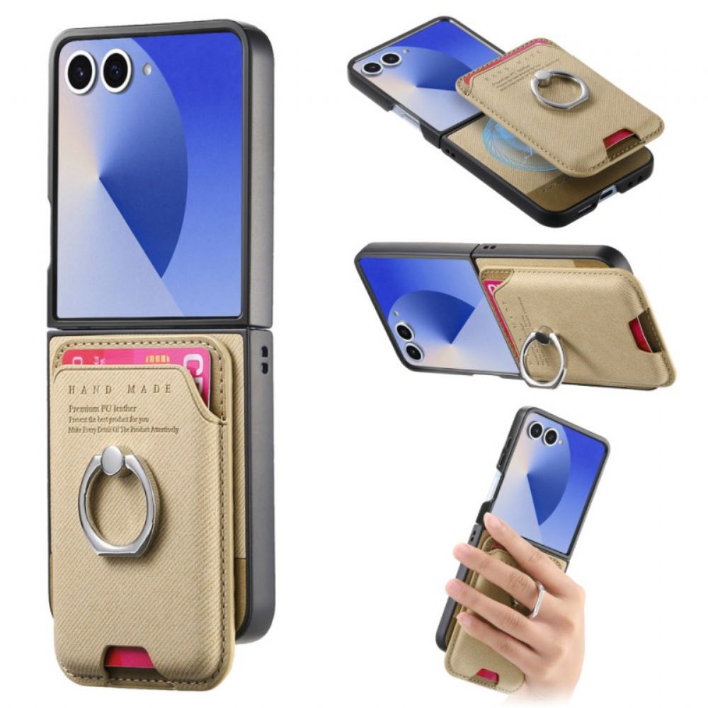 Kryt Na Samsung Galaxy Z Flip 7 Kompatibilní S Magsafe S Odnímatelným Držákem Na Karty