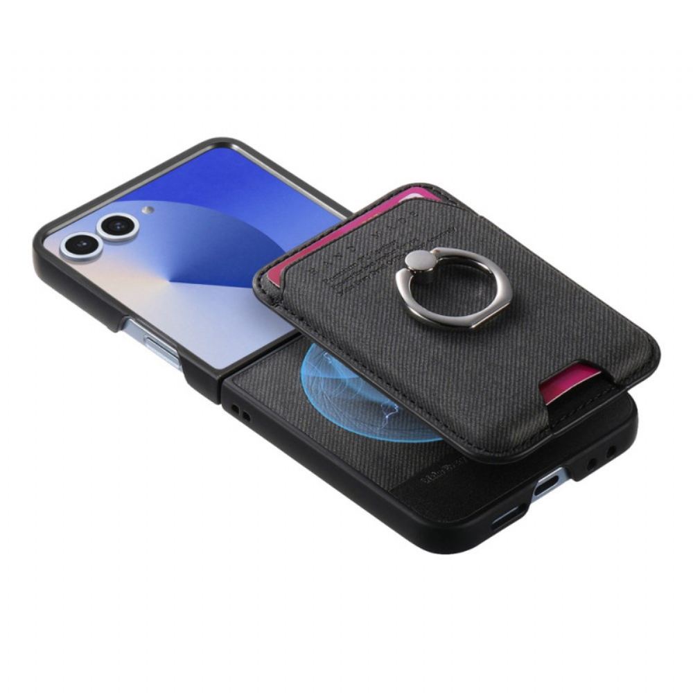 Kryt Na Samsung Galaxy Z Flip 7 Kompatibilní S Magsafe S Odnímatelným Držákem Na Karty