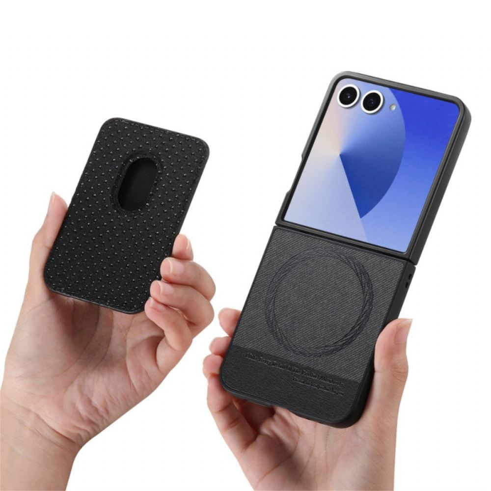 Kryt Na Samsung Galaxy Z Flip 7 Kompatibilní S Magsafe S Odnímatelným Držákem Na Karty