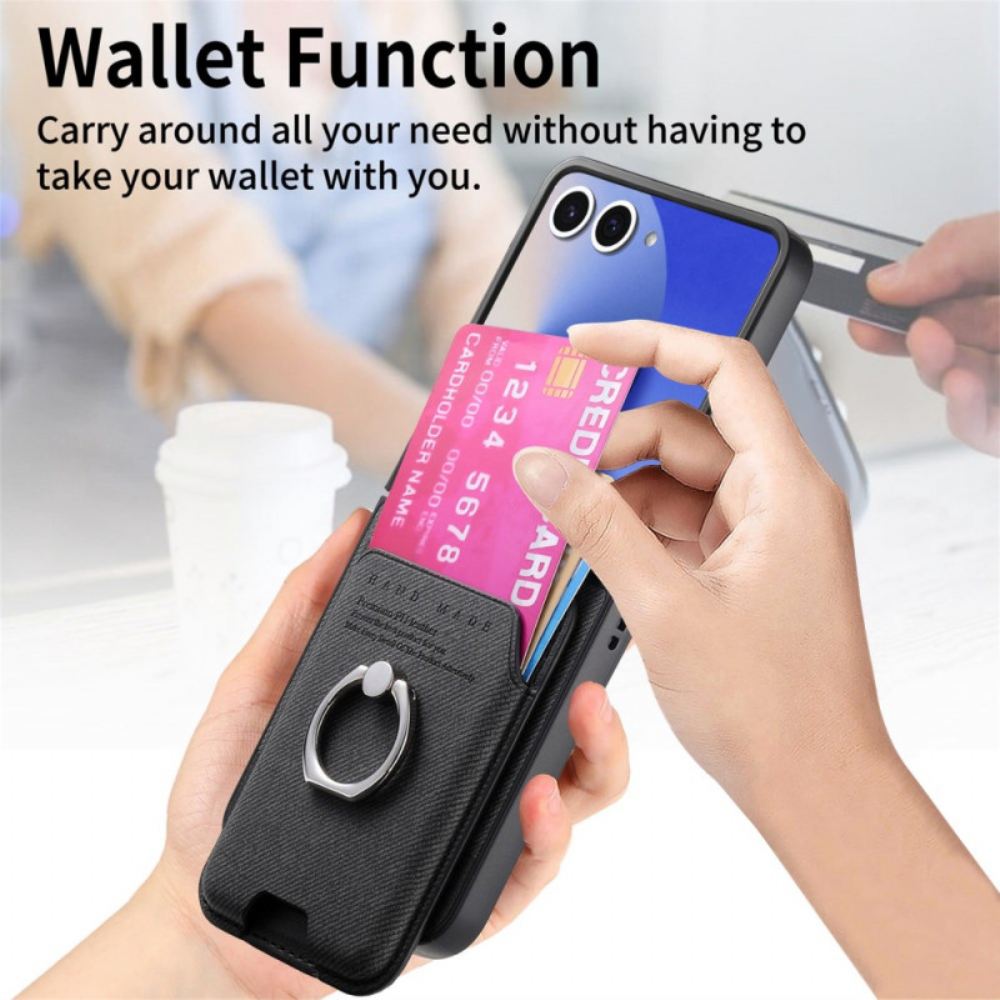 Kryt Na Samsung Galaxy Z Flip 7 Kompatibilní S Magsafe S Odnímatelným Držákem Na Karty