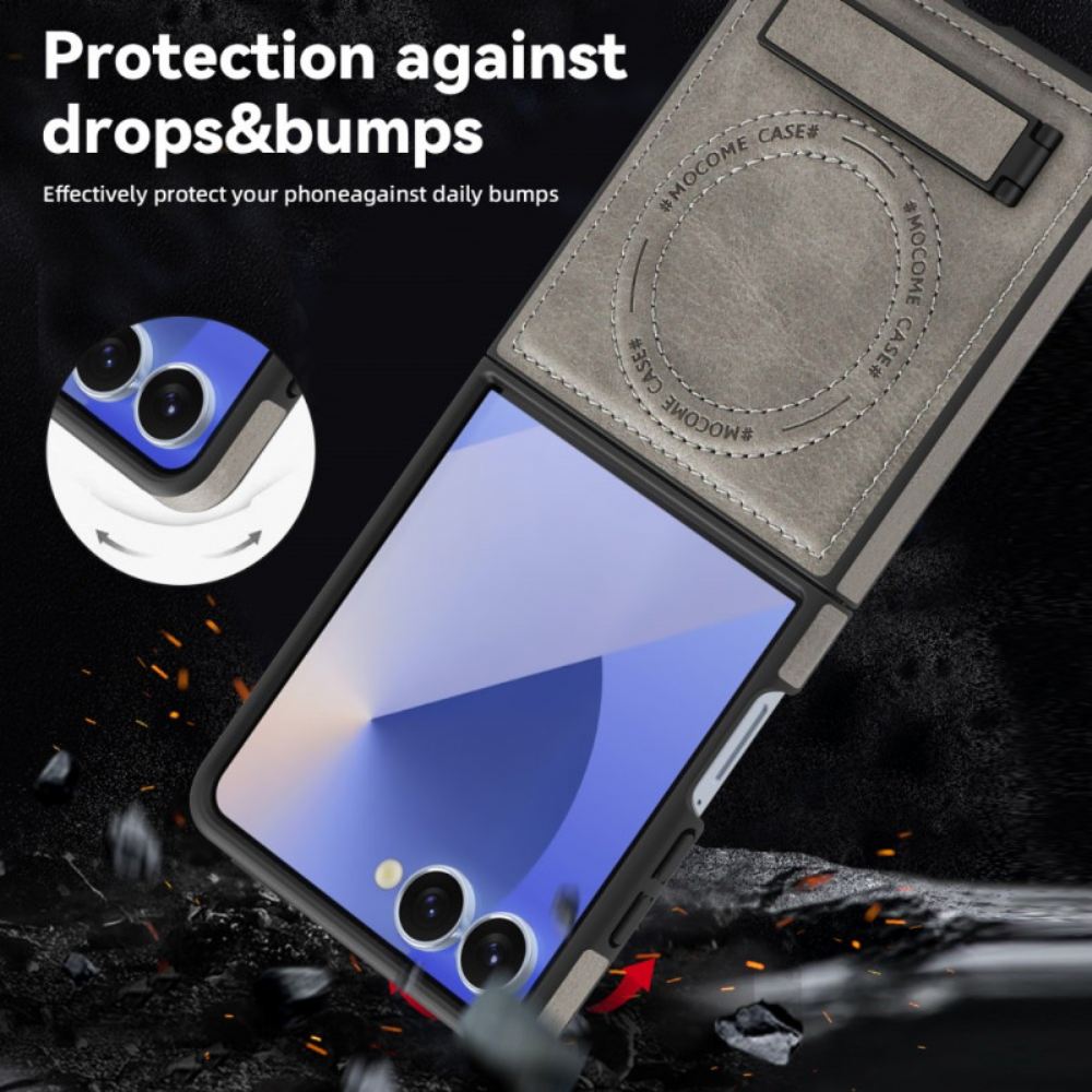 Kryt Na Samsung Galaxy Z Flip 7 Kompatibilní S Magsafe Se Stojánkem