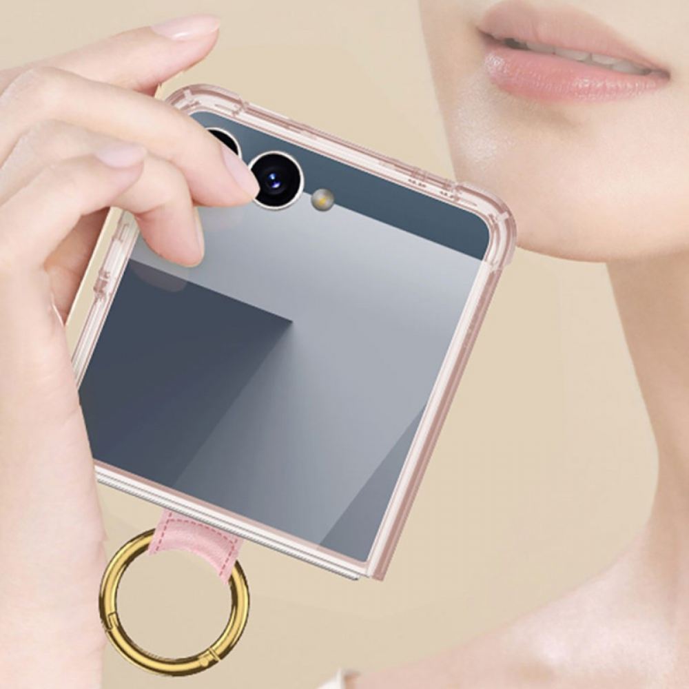 Kryt Na Samsung Galaxy Z Flip 7 Pouzdro Na Prsten A Ochrana Odolné Proti Nárazům