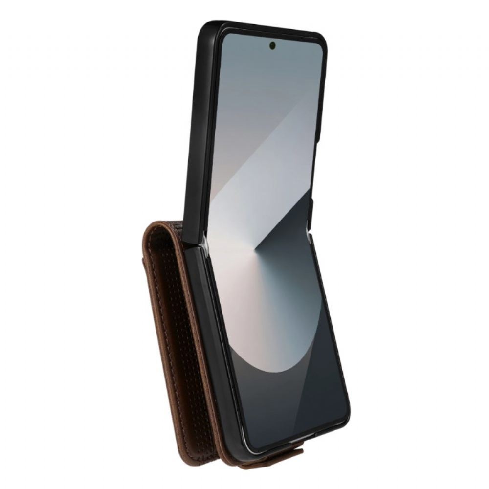 Kryt Na Samsung Galaxy Z Flip 7 Stylové Pouzdro Na Karty