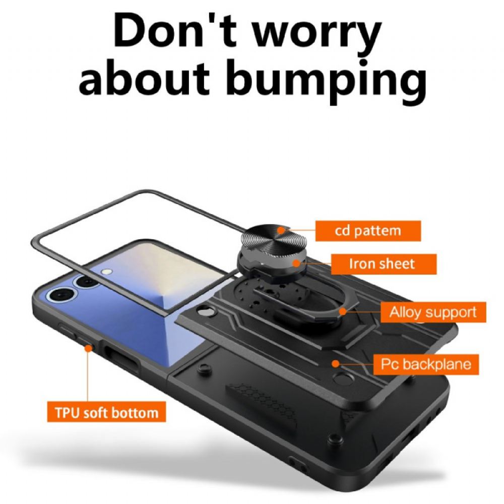 Kryt Na Samsung Galaxy Z Flip 7 Ultra Odolné Se Stojánkem