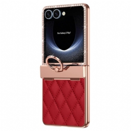 Kryt Samsung Galaxy Z Flip 7 Držák Na Prsteny A Ochranná Fólie Zadního Displeje