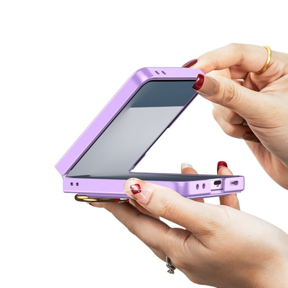 Kryt Samsung Galaxy Z Flip 7 Držák Na Prsteny A Pouzdro Na Karty