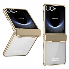 Kryt Samsung Galaxy Z Flip 7 Kovový Design S Ochranou Proti Otiskům Prstů