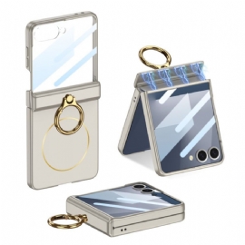 Kryt Samsung Galaxy Z Flip 7 Kryty Na Mobil Magnetické S Držákem Na Kroužek Gkk