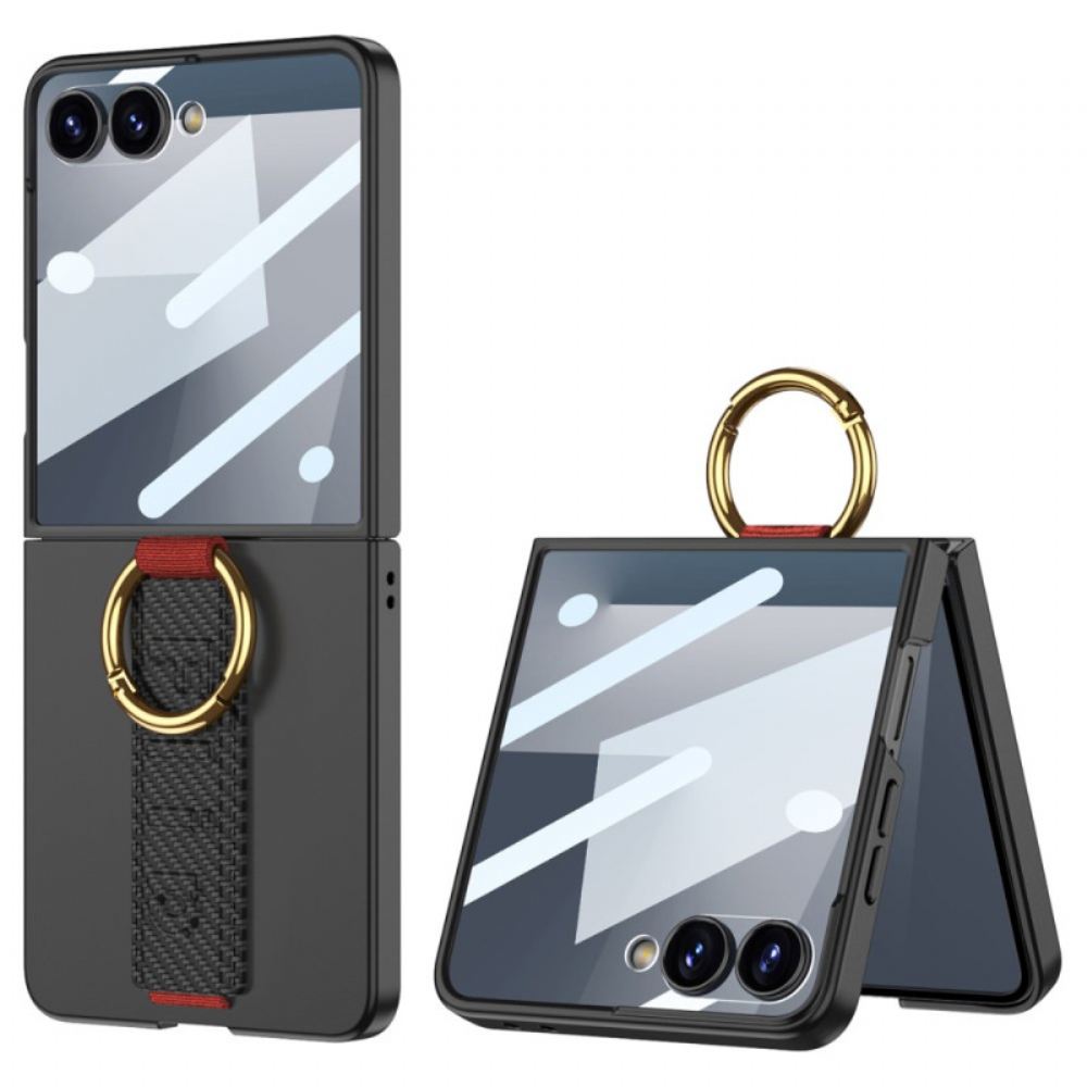 Kryt Samsung Galaxy Z Flip 7 Kryty Na Mobil Poutko Na Zápěstí A Ochranná Fólie Gkk