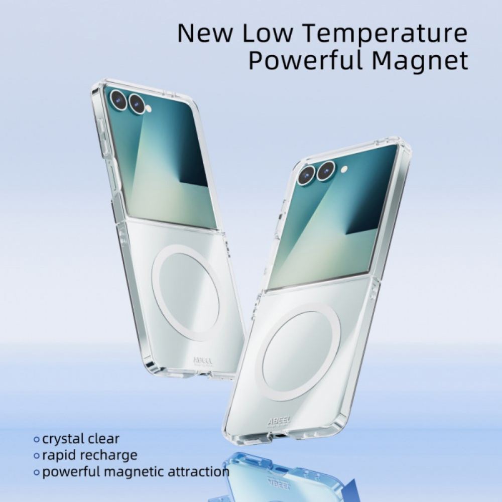 Kryt Samsung Galaxy Z Flip 7 Kryty Na Mobil Průhledný Magnetický