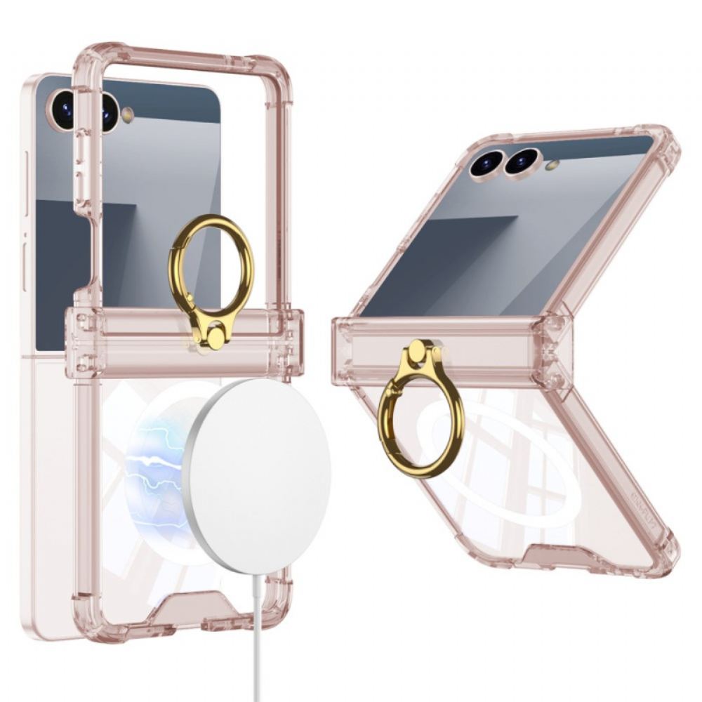 Kryt Samsung Galaxy Z Flip 7 Magnetický S Držákem Na Prsteny