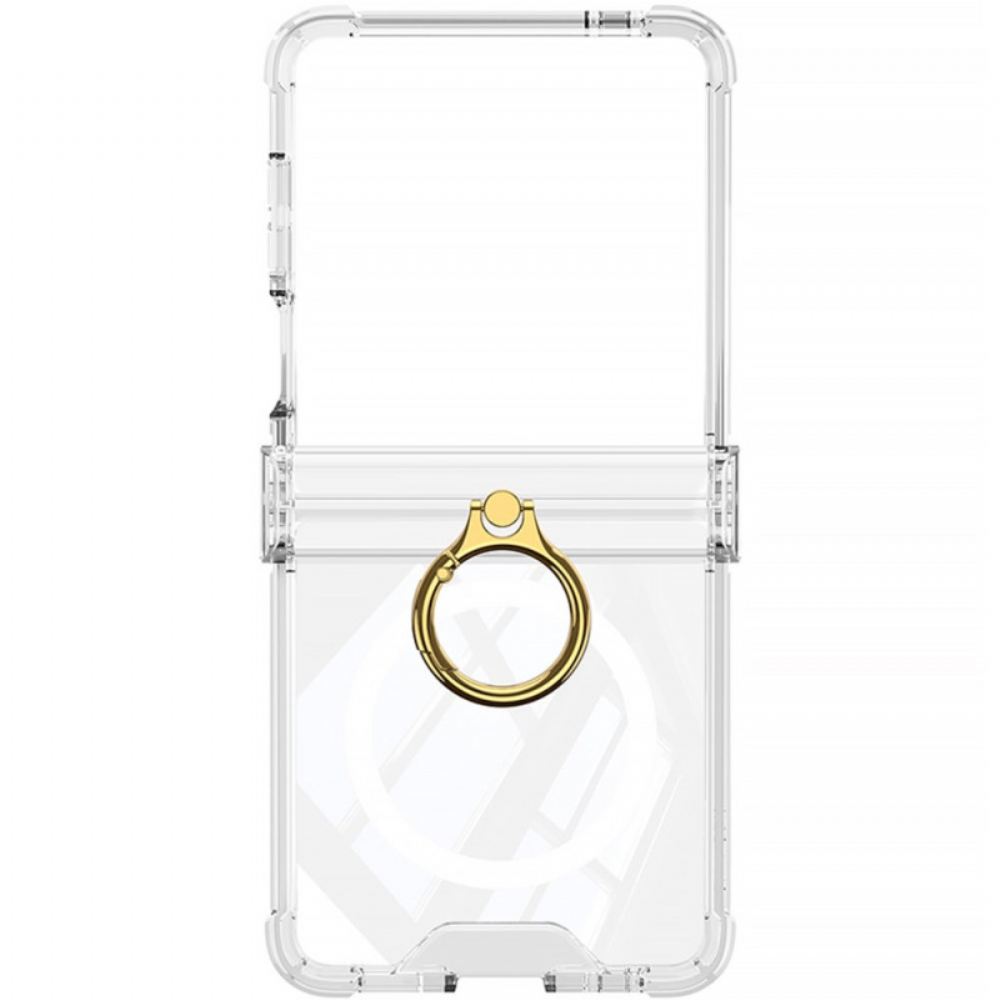 Kryt Samsung Galaxy Z Flip 7 Magnetický S Držákem Na Prsteny