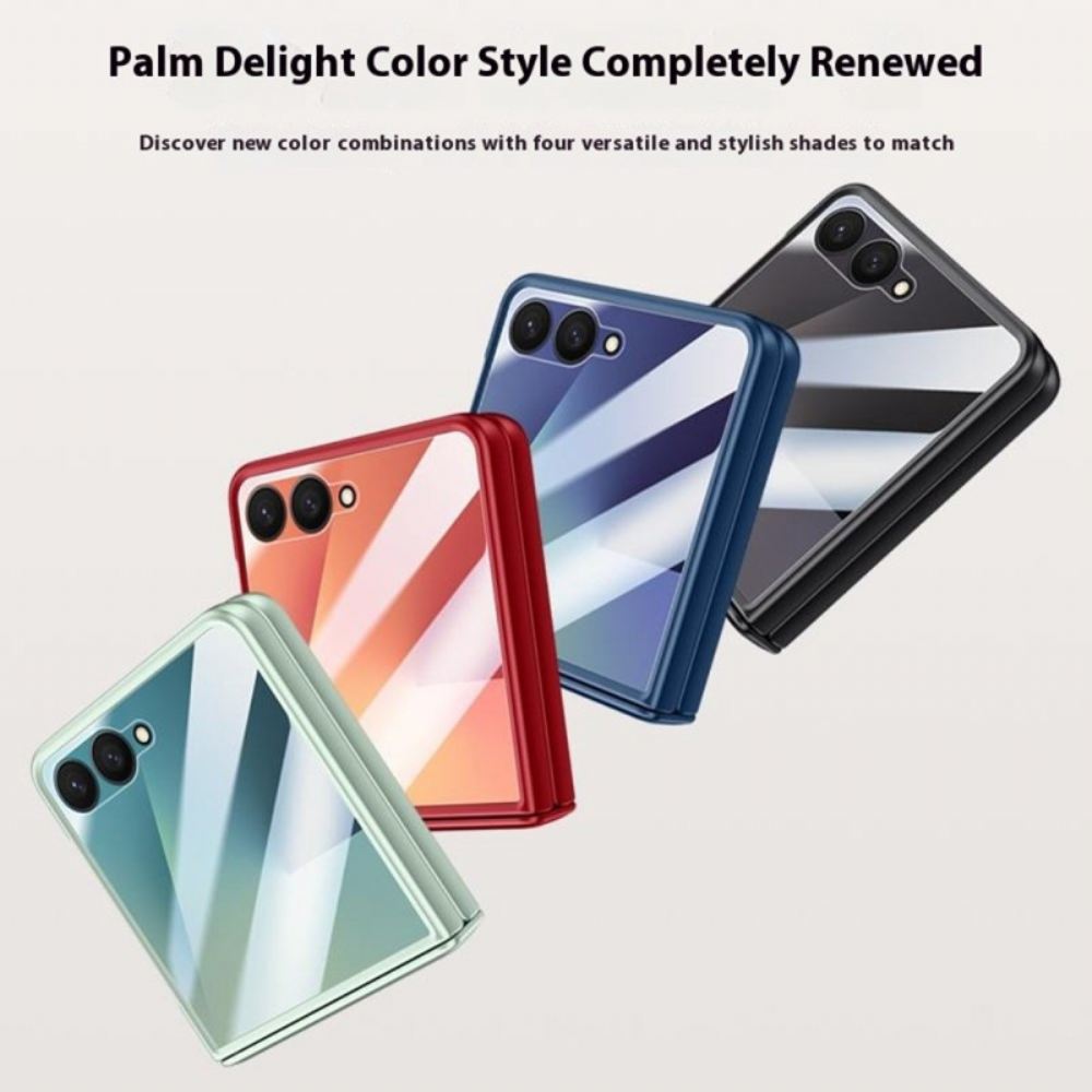 Kryt Samsung Galaxy Z Flip 7 Magnetický S Kovovým Efektem