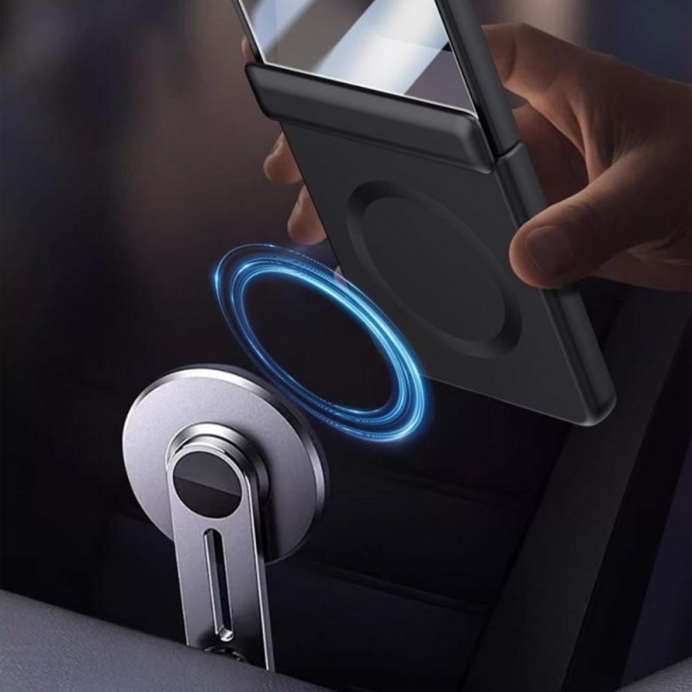 Kryt Samsung Galaxy Z Flip 7 Magnetický S Kovovým Efektem