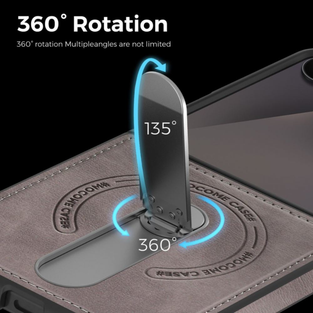 Kryt Samsung Galaxy Z Flip 7 Magnetický S Otočným Stojánkem