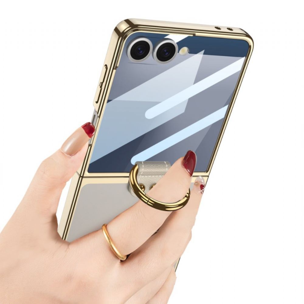 Kryt Samsung Galaxy Z Flip 7 Ochranná Fólie Na Displej A Držák Na Prsteny Gkk