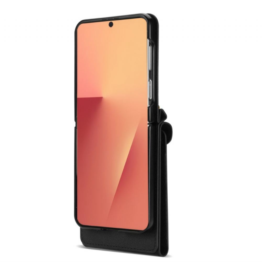 Kryt Samsung Galaxy Z Flip 7 Peněženka Na Zip A Ramenní Popruh