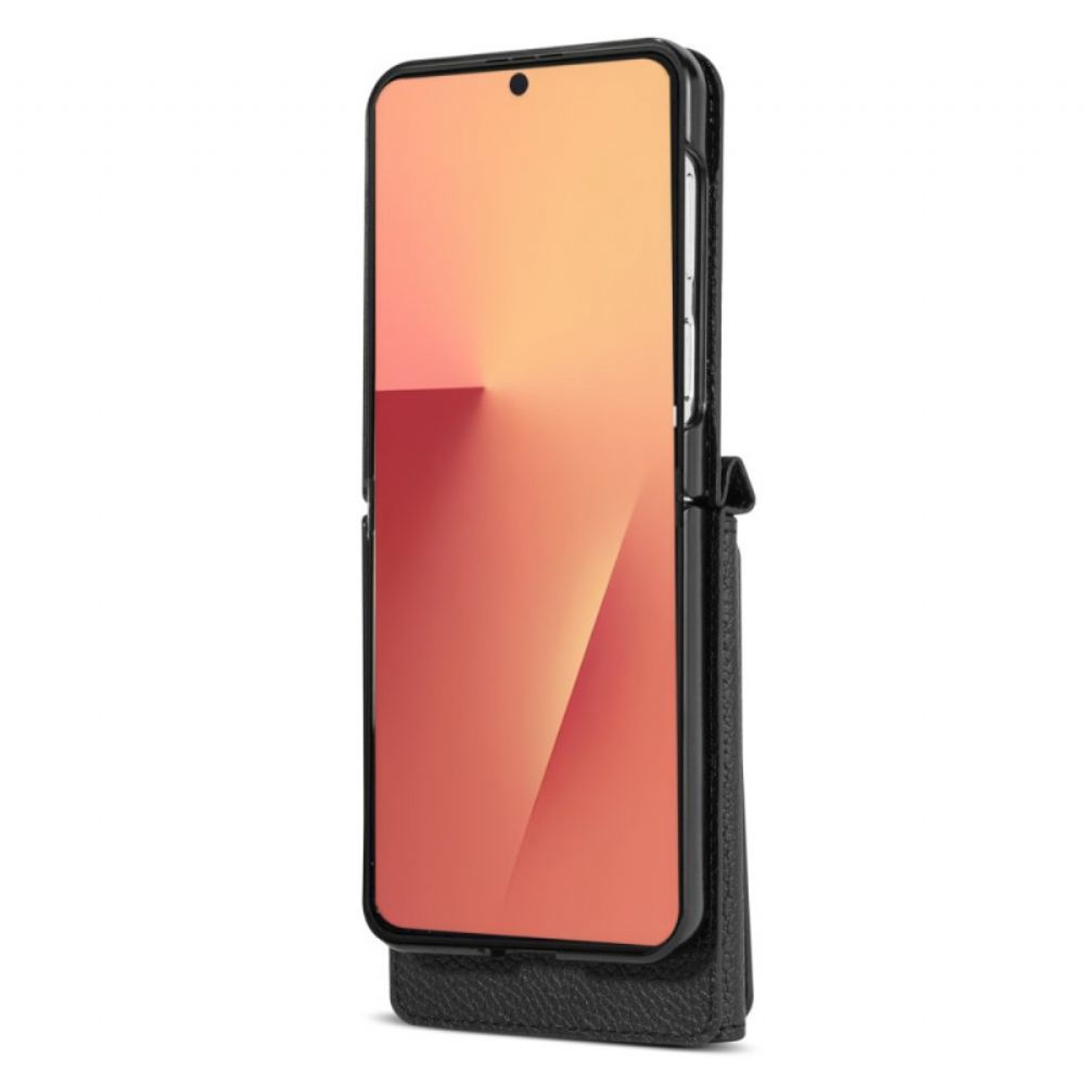 Kryt Samsung Galaxy Z Flip 7 Pouzdro Na Karty A Popruh Na Zápěstí