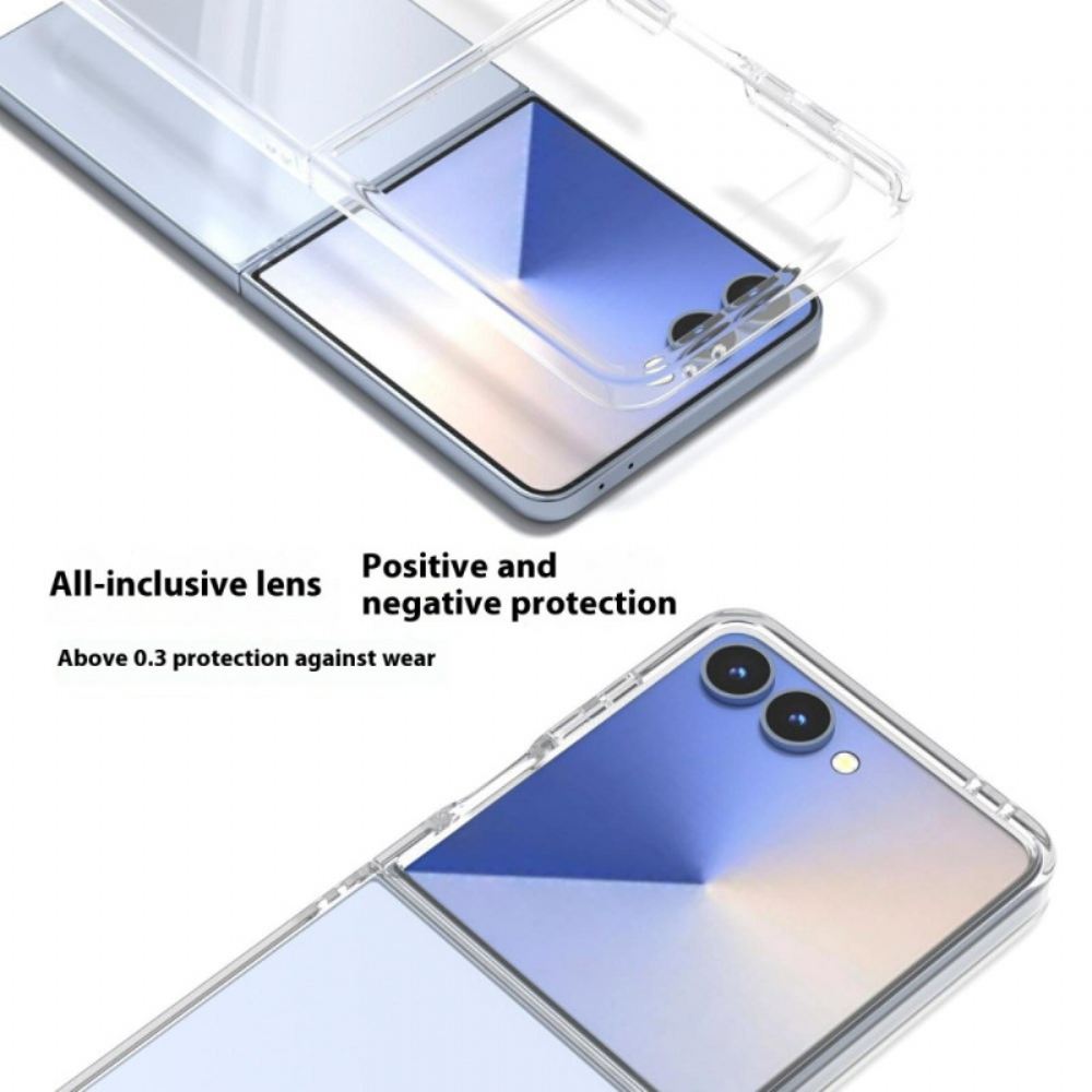 Kryt Samsung Galaxy Z Flip 7 Průhledné Proti Pádu