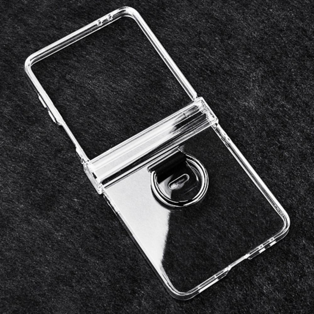 Kryt Samsung Galaxy Z Flip 7 Průhledné S Držákem Na Prsteny