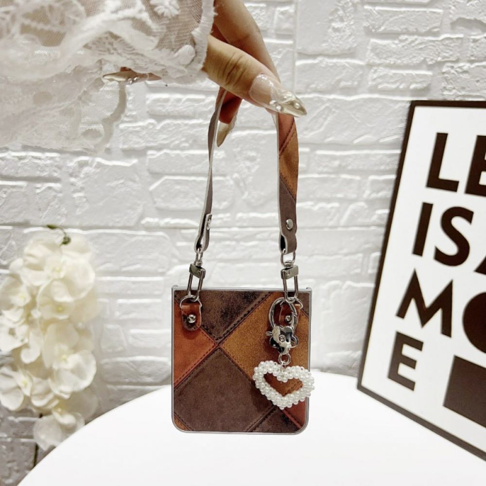 Kryt Samsung Galaxy Z Flip 7 Přívěsek A Popruh Na Zápěstí